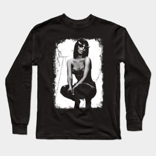 Donna Summer Vintage Distressed Long Sleeve T-Shirt